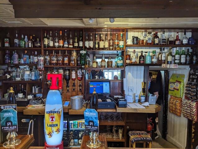 great range of whiskies